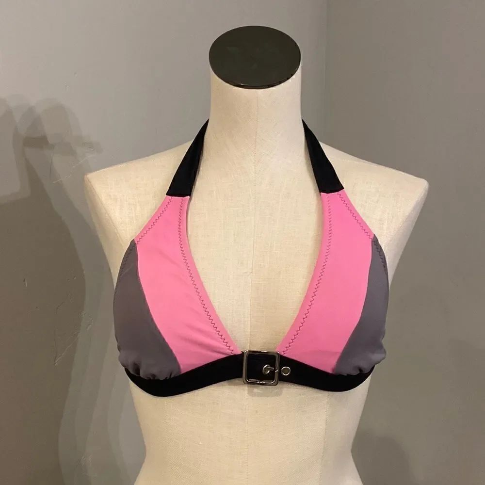 Xhilaration Color Block Swim Suit Top